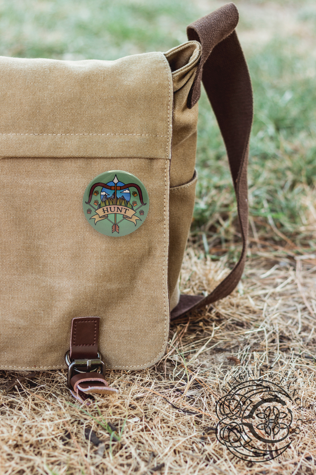 HUNT Ranger Class 2.25" Pinback Button