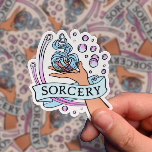 SORCERY Sorcerer Class 3" Vinyl Sticker
